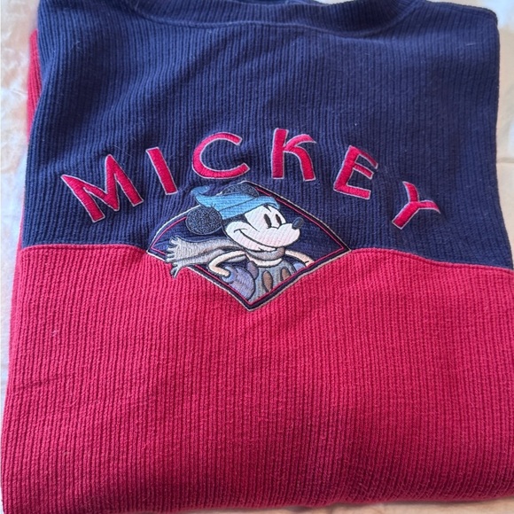 🏔️Vintage Mickey Mouse Ski Lodge Long Sleeve Men’s Shirt - Never Worn Size M - Picture 4 of 14